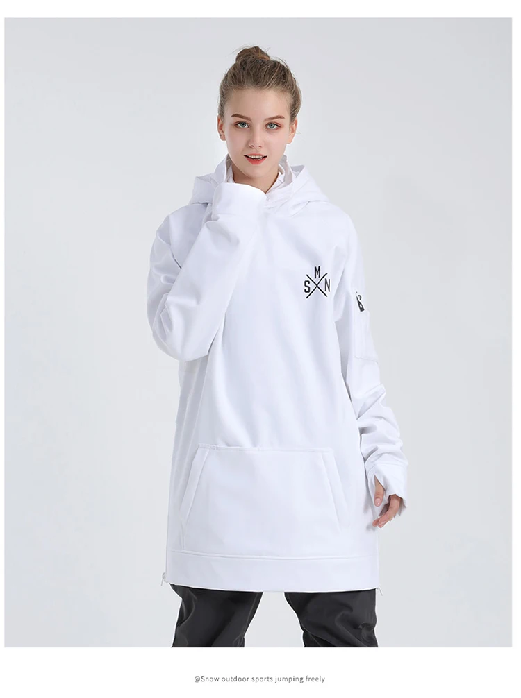 SMN женская и Мужская лыжная куртка одежда для сноуборда зимняя уличная