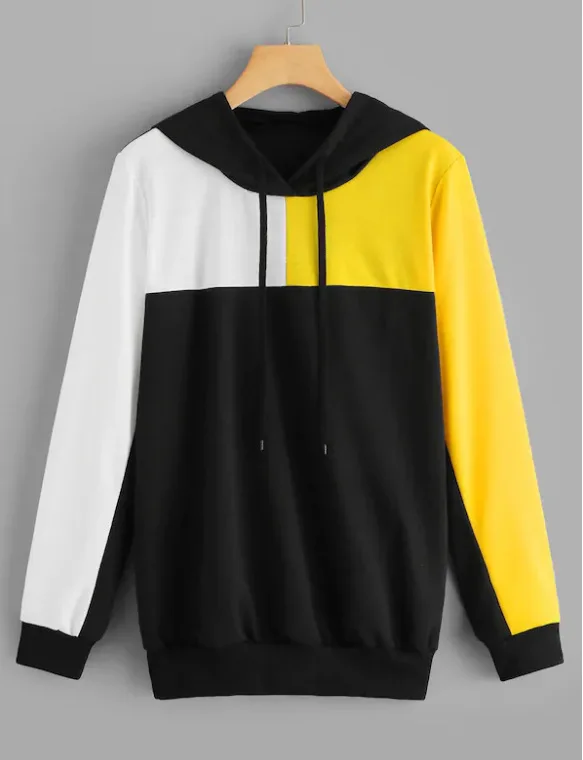 2020 размера плюс женские разноцветные толстовки в стиле пэчворк для молодых