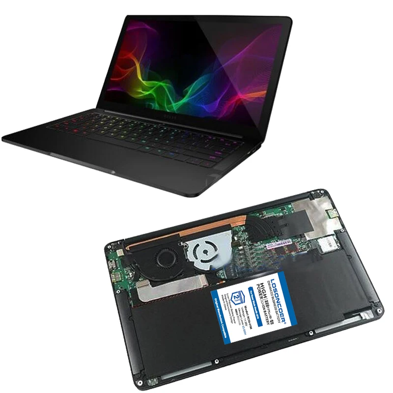 5800 мач RC30-0196 RZ09-0196 батарея для Razer Blade Stealth 2016 v2 i7-7500U RZ09-0239 13 3 &quotTouch QHD I7-8550u в наличии |