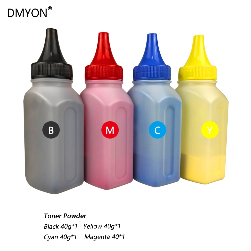 as picture DMYON 4 шт. зажим Тонер порошок совместимый для Ricoh SP C252 C252DN C252SF SP C262Dnw SP C262SFNW лазерный принтер бутилированный Тонер порошок - Цвет: as picture
