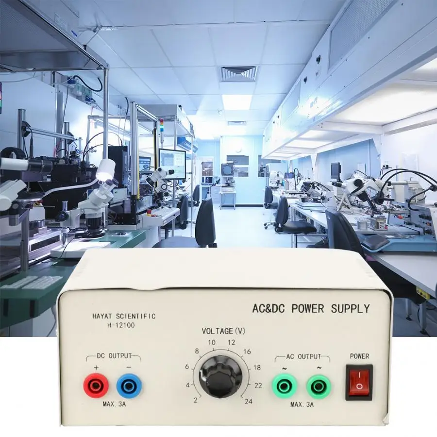 AC 220V 50Hz источник питания лабораторный низковольтный DC Регулируемый ЕС