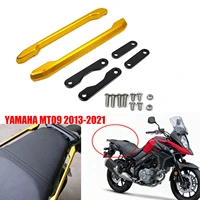 motorcycle modified aluminum alloy rear armrest rear passenger seat hand handle for yamaha mt09 mt 09 fz09 fz mt 09 2013 2021