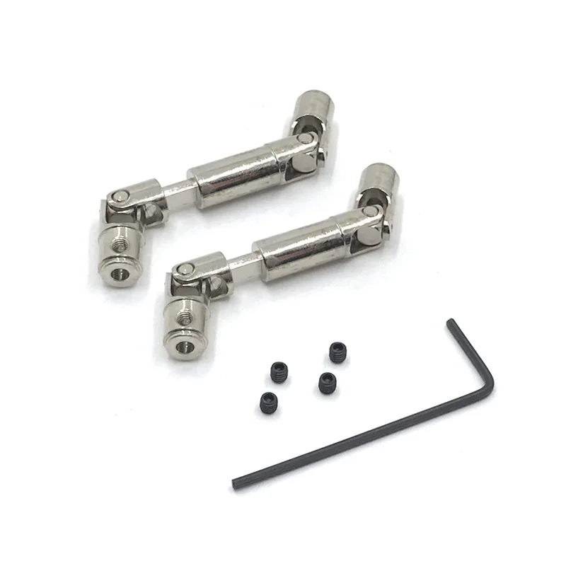 

Модернизированный металлический приводной вал для WPL 1/10 D12 1/16 C14 C24 C34 B14 B24 B16 B36, 2 шт., детали для радиоуправляемых автомобилей, аксессуары