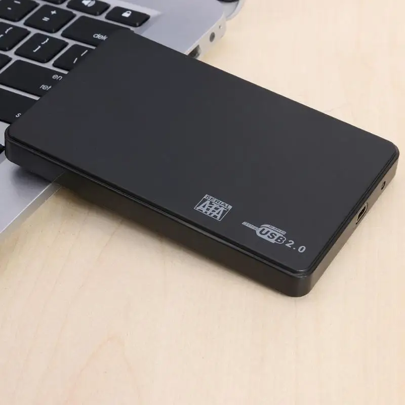 VKTECH 2,5 дюймов жесткий диск коробка SATA USB2.0 Портативный инструмент бесплатно SSD диск HDD чехол внешний жесткий диск Корпус для ПК Горячая Распродажа