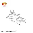 Пружинный контакт для батареи FINEWE 0,6 мм, пружинный контакт 12x26 мм