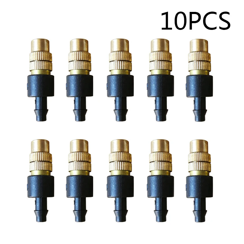 

Насадка для садового орошения, регулируемый латунный распылитель, 10 штук, замена садовых принадлежностей