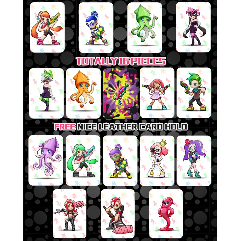 style 5 Игра дыхание для диких Зельда Марио Amiibo косплей реквизит карты игры супер Smash Bros Link Card Super Odyssey Splatoon - Цвет: style 5