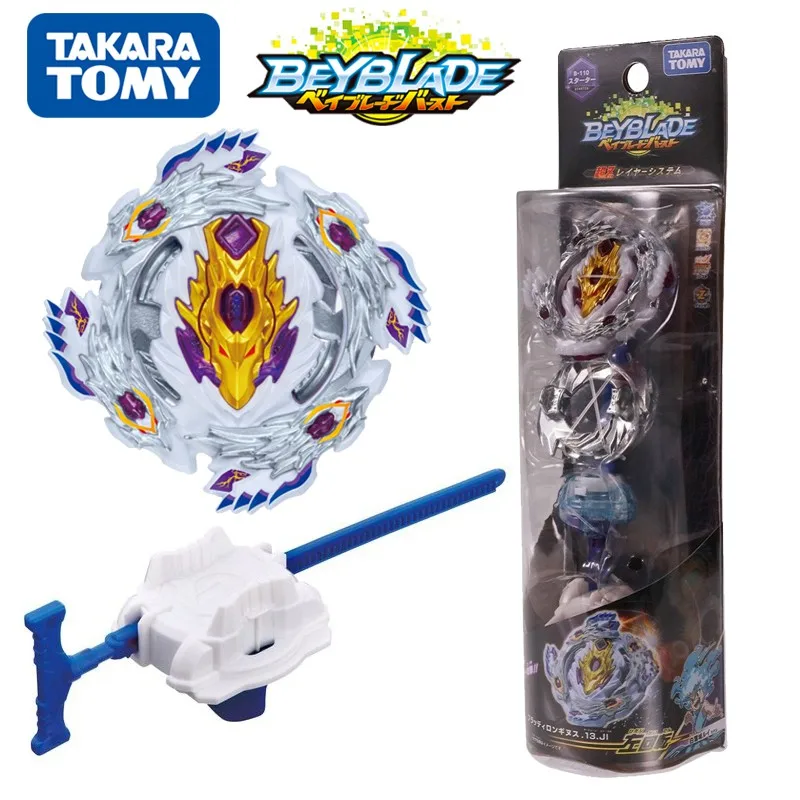 Оригинальный стартер B110 Bloody Longinus 13 Jolt (с пусковым устройством) /Takara Tomy Beyblade Burst/Cho Z