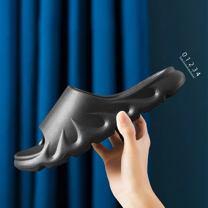 

Summer Men& Women Indoor Slippers 2021 Floor Flat Shoes Indoor Flip Flops Female Bathroom Home Slippers Zapatillas De Hombre