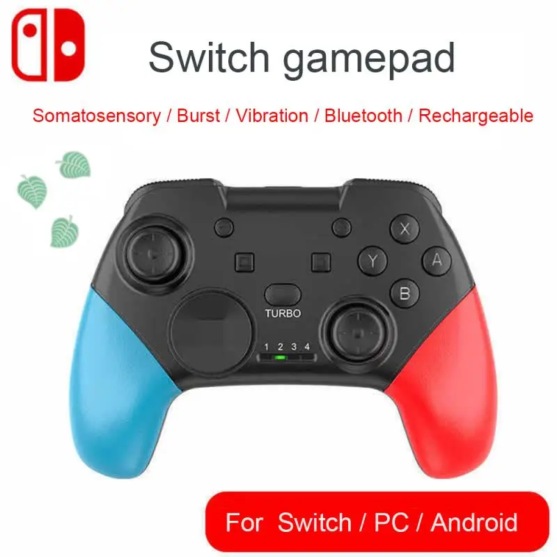 Беспроводной bluetooth контроллер Switch Pro соматосенсорная вибрация для Nintendo