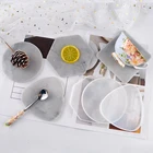 Большая нестандартная круглая подставка под чашку коврик силиконовая смола форма эпоксидная смола литье цемента ювелирные изделия DIY Изготовление художественных инструментов