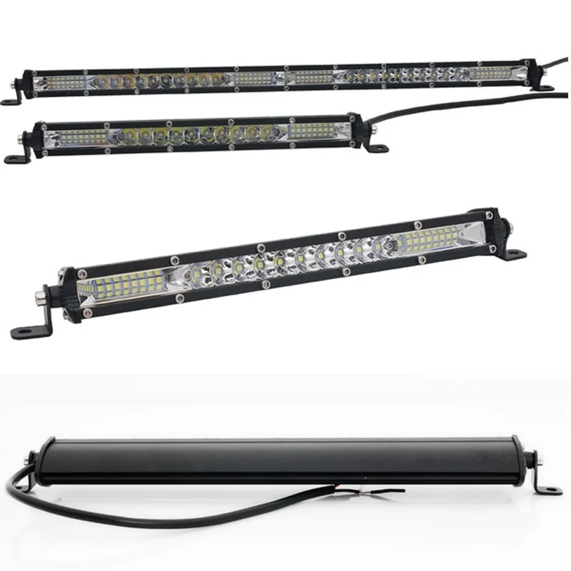

10/20 Inch DC12V 24V Offroad COB Led Light Bar Spot Flood Combo 78/156W Led Strip Work Light for Jeep Car 4WD Truck SUV ATV
