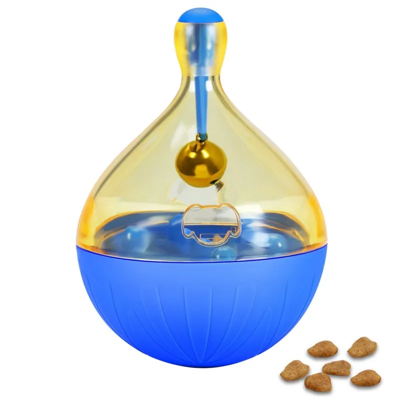 Интерактивная игрушка для кошек IQ мячик умнее игрушки домашних животных еды