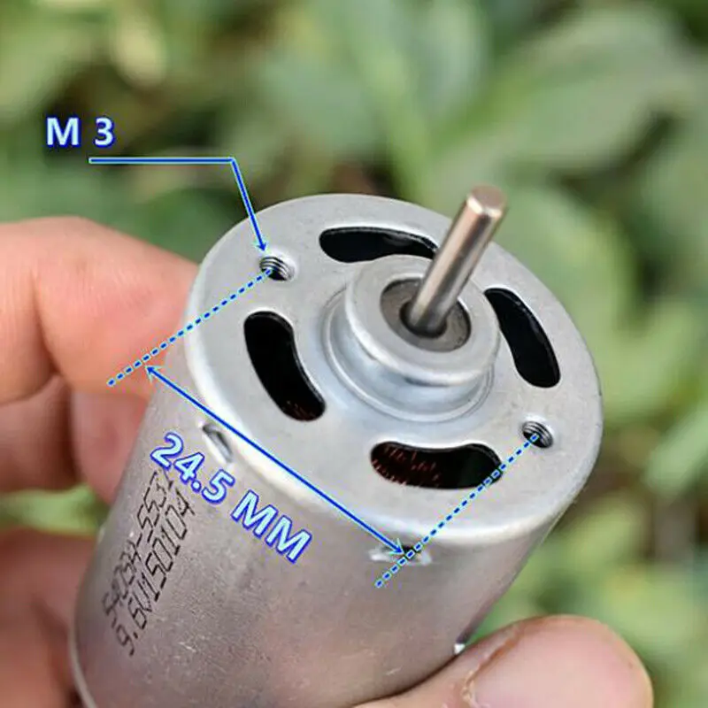 Электродвигатель постоянный ток 6-12 В 9 27000 об/мин высокоскоростной большой