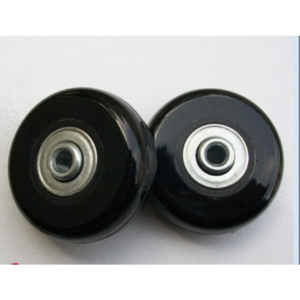 

Durable Flexible Suitcase Rubber Casters Travel Sliding Universal Luggage Wheel Practical Repair Set Axles Silent Replacement