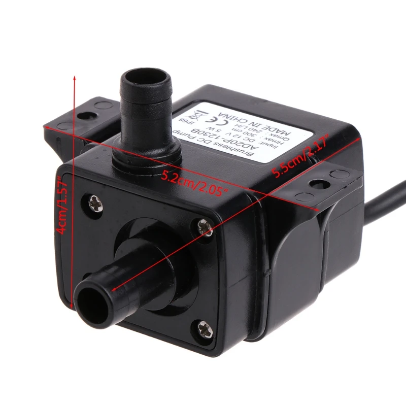 Высококачественный DC 12 В микро-Электрический бесколлекторный водяной насос