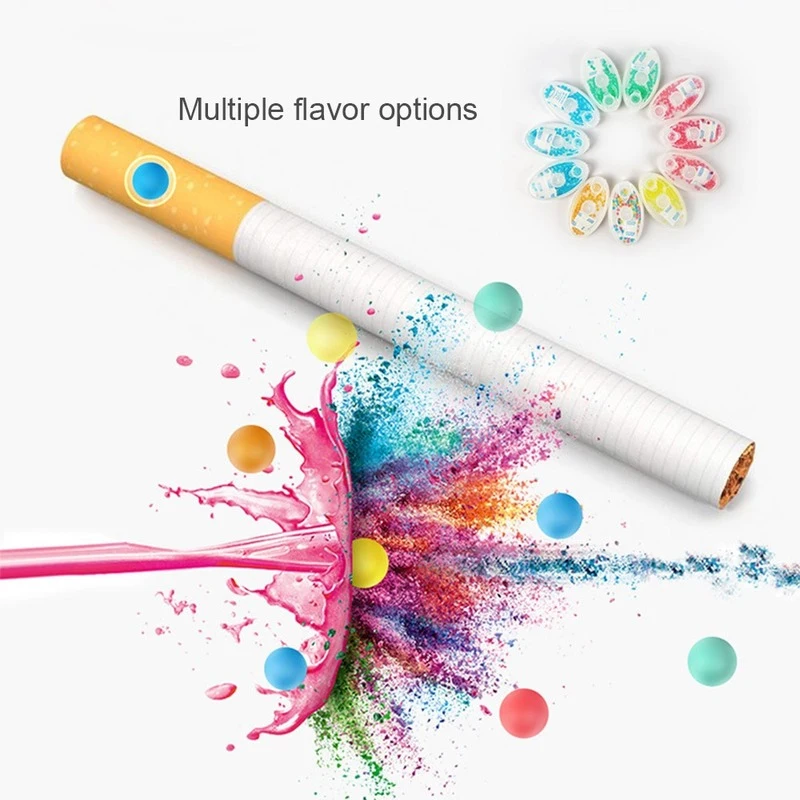 

100pcs Smok Tool Mixed Fruit Mint Flavor Cigarette Accessories Cigarette Pops Beads Popping Capsule Tobacco Filter Gift for Men