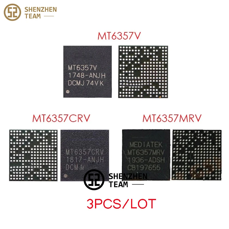 SZteam 3 шт. PMIC MT6357V MT6357CRV MT6357MRV MT6357 Power IC для HUAWEI HONOR8 XIAOMI REDMI 6A NOKIA 1 PLUS MEIZU V8 OPPO A1K |