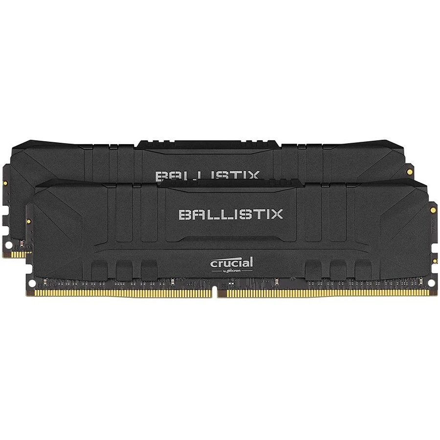 Модуль памяти CRUCIAL DDR4 3200MT/s CL16 DIMM 288pin небуферизованный черный 2 шт|Оперативная