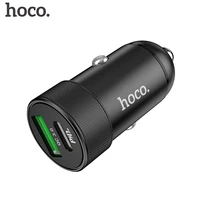 hoco quick charger 3 0 usb car charger for samsung s10 huawei p30 supercharge fcp afc qc 3 0 fast pd 20w usb c car phone charger