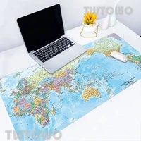 New World Map Mouse Pad Gaming Large Mouse Mat Keyboard Pad Mouse Pad Gamer Mouse Mat MousePad Desk Mat Gamer Mouse Pad Laptop