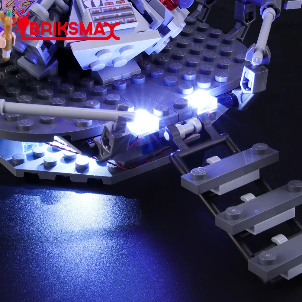 BriksMax Led Light Up Комплект для идей серии Doctor Who строительные блоки, совместимые с 21304(не включает модель