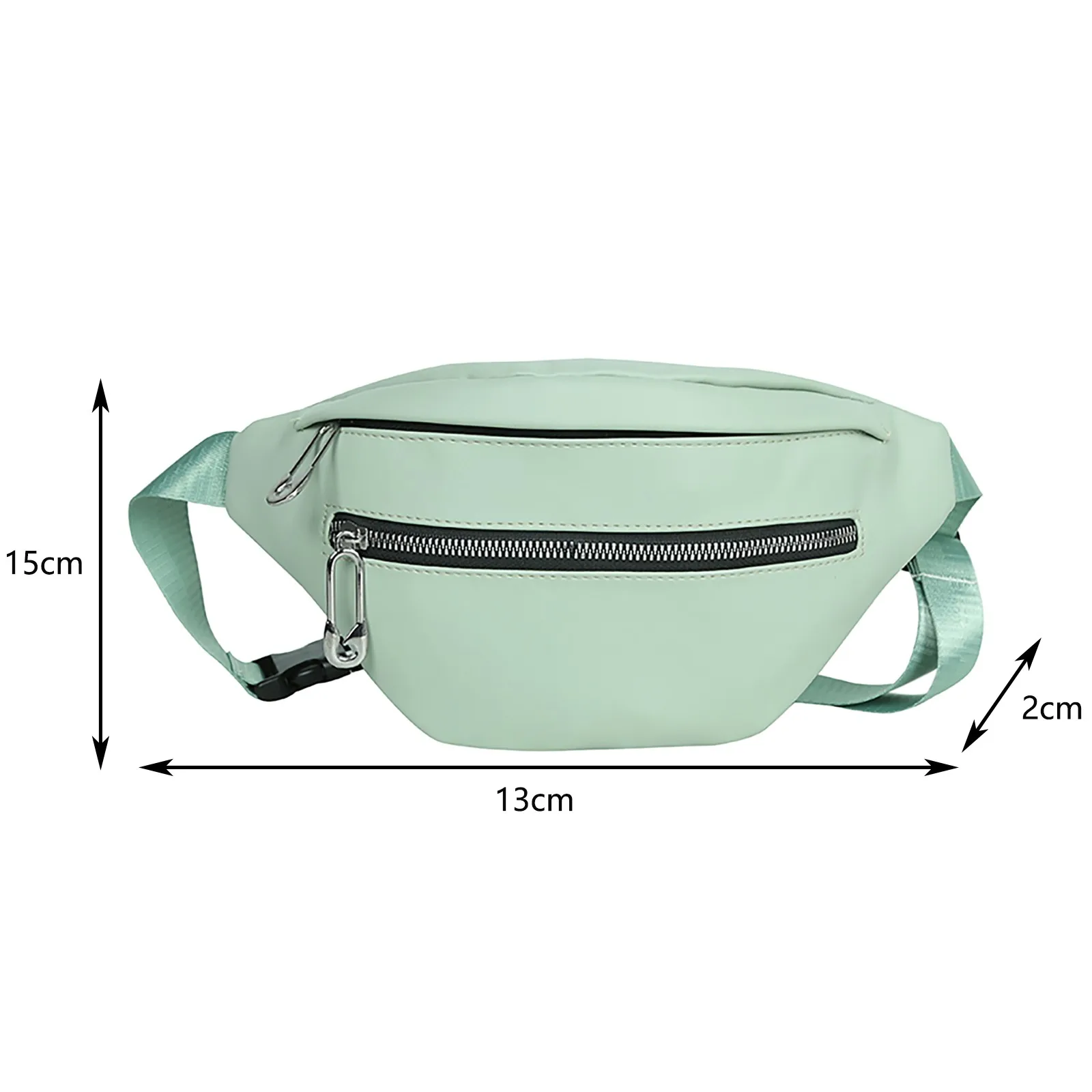 

Large Capacity Women's Waist Bag Designer Luxury Belt Bags Shoulder Crossbody Chest Bag Female Fanny Pack Solid Color bag#G30