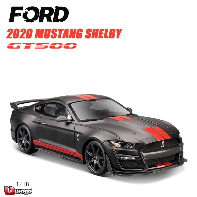 Модель автомобиля Maisto 1:18 новинка 2020 года модель Ford Shelby GT500 из сплава в стиле ретро