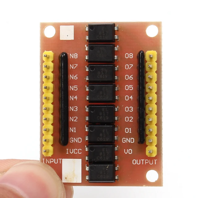 DONGKER Modulo Isolamento Optoaccoppiatore,4 Canali DST-1R4P-N 5 V - Foto 11