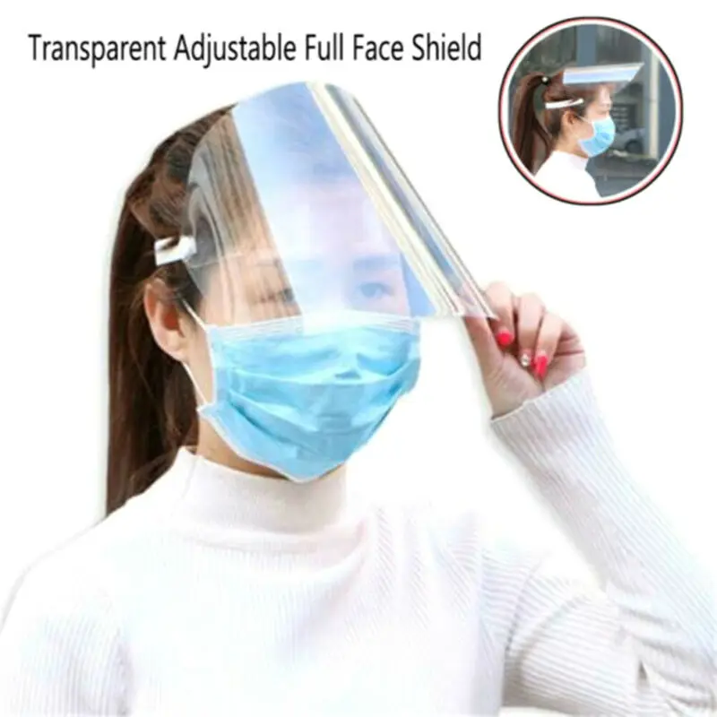 Anti Saliva UV Hat Full Face Shield Masks Epidemic Protection Clear Anti-fog Windproof Isolation Visors Hats | Безопасность и
