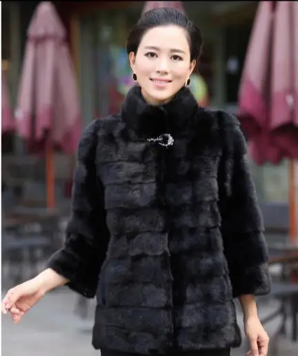 Шуба женская из искусственного меха на зиму Z354 | Женская одежда