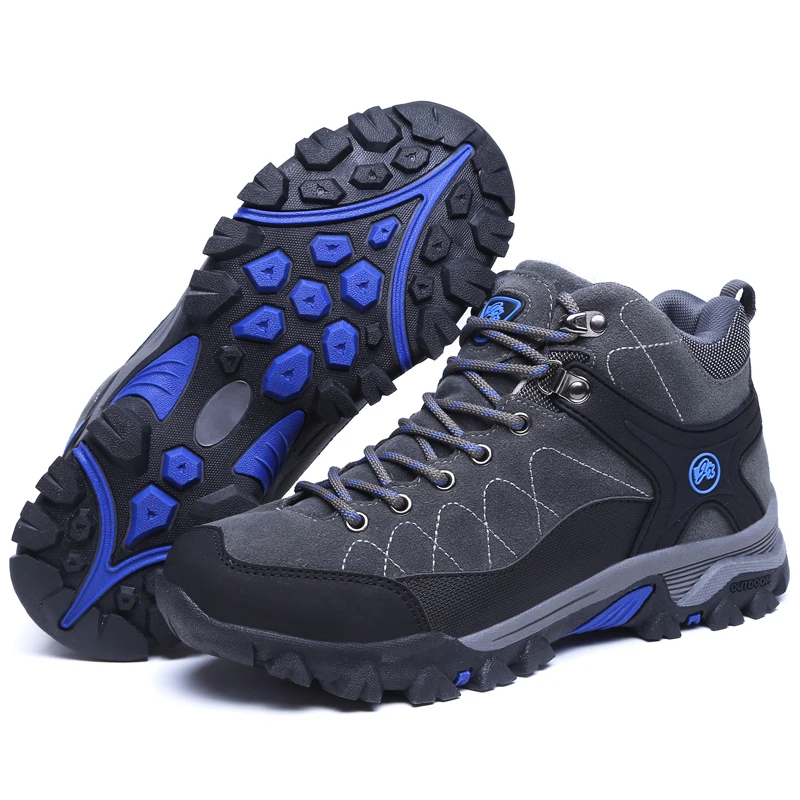 Новинка зимняя походная обувь пара кроссовок Водонепроницаемая теплая для