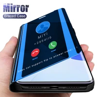 smart mirror flip phone cover for huawei nova case hauwei huawey nova9 nova 9nova magnetic book stand coque NAM-LX9 6 57