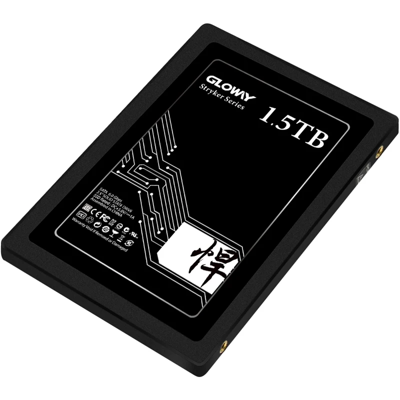 Gloway 1,5 ТБ 2 ТБ Внутренний твердотельный диск HDD жесткий диск SATA 3 2,5 для ноутбука Настольный SSD диск 1,5 T 2T