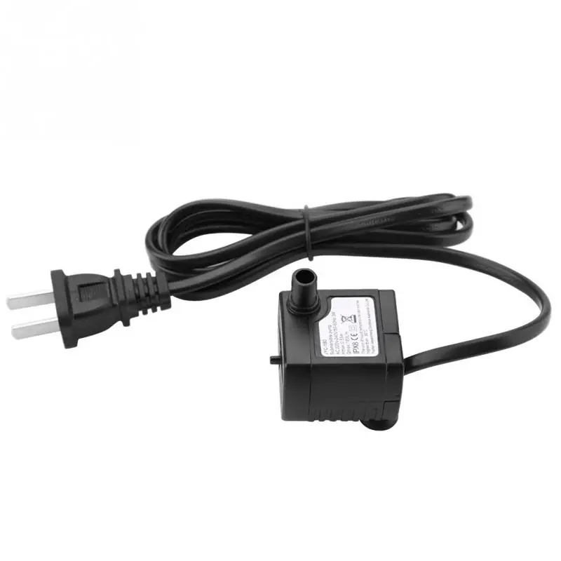 110 V/220 V 3W мини ультра тихий водяной насос погружной для пруда аквариумных рыб танк