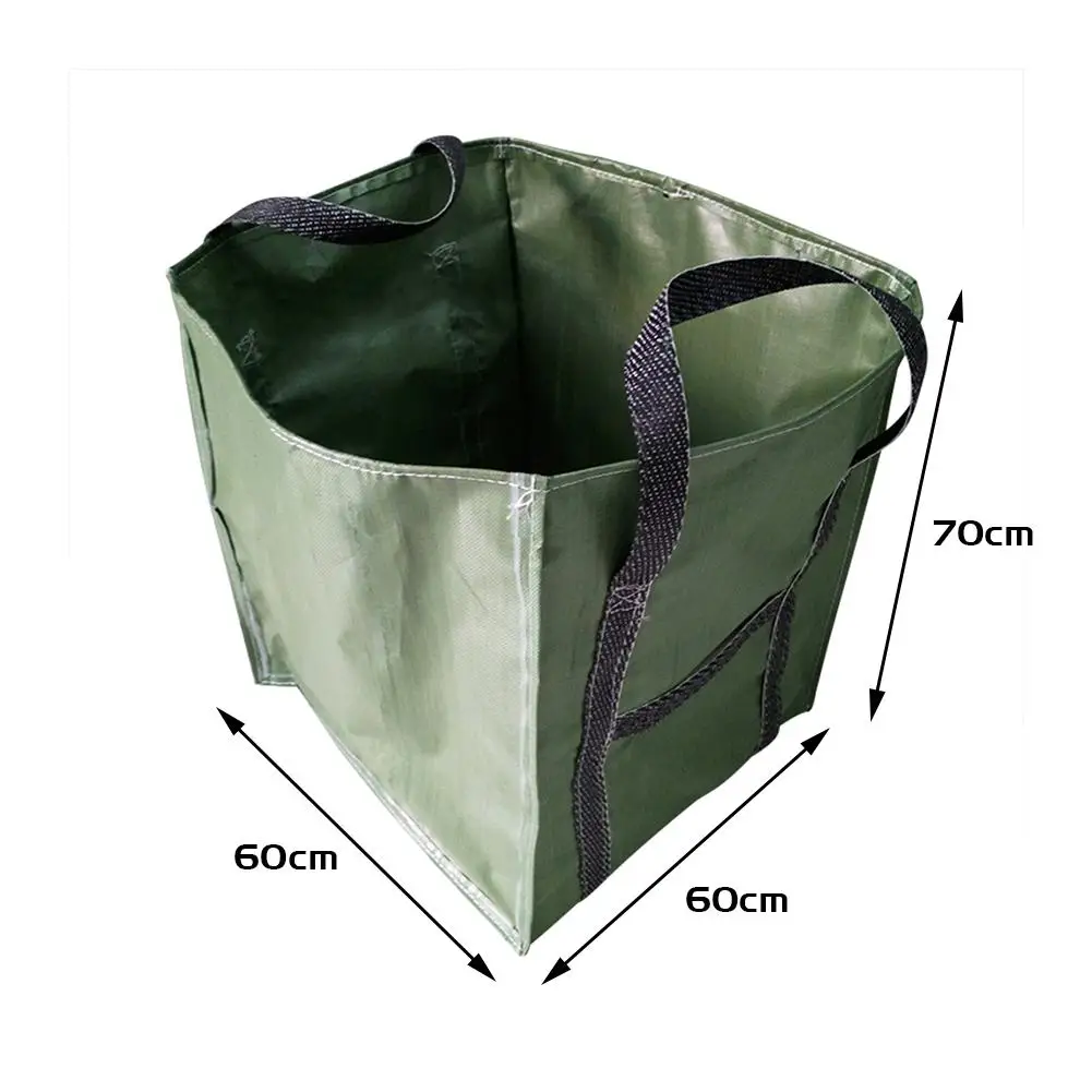 Домашний мешок для садовых отходов большая емкость мусорный мусора многоразовый