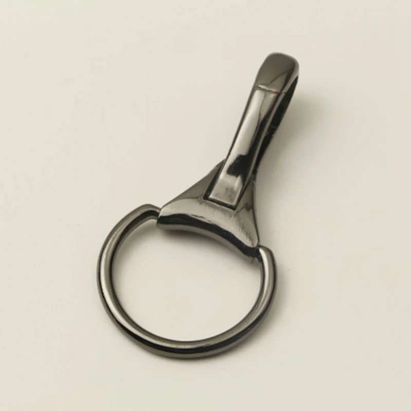 1 шт. металлический крючок карабин застежка пружинные зажимы для кожаных изделий