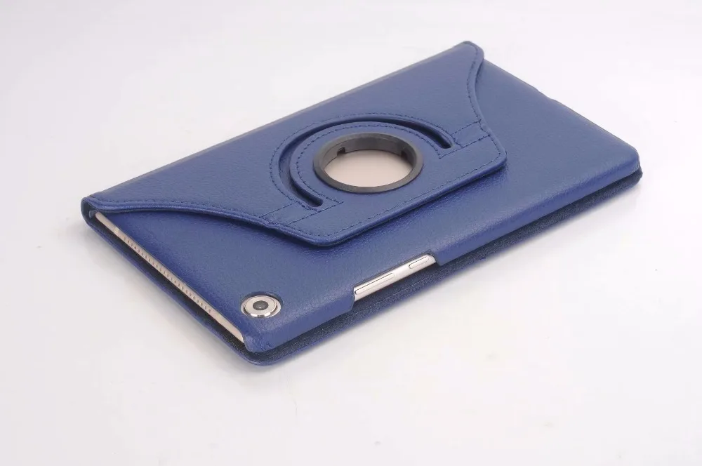 Ультралегкий кожаный чехол подставка с поворотом на 360 градусов для планшета Huawei