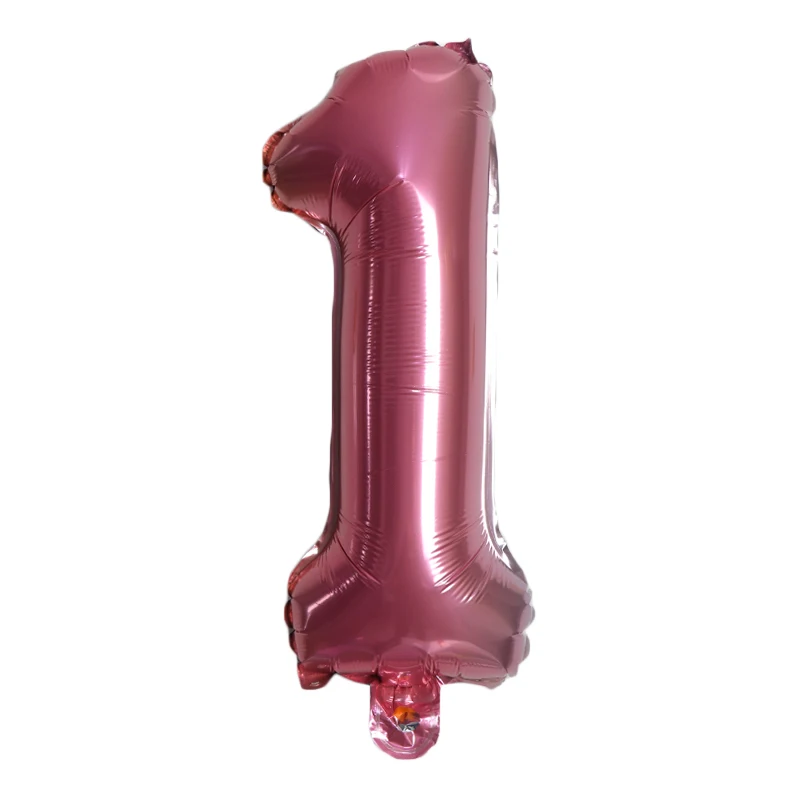 LINVIERLOVE Радужная фольга для дня рождения воздушный шар 16 дюймов 32 дюйма 0-9 номер