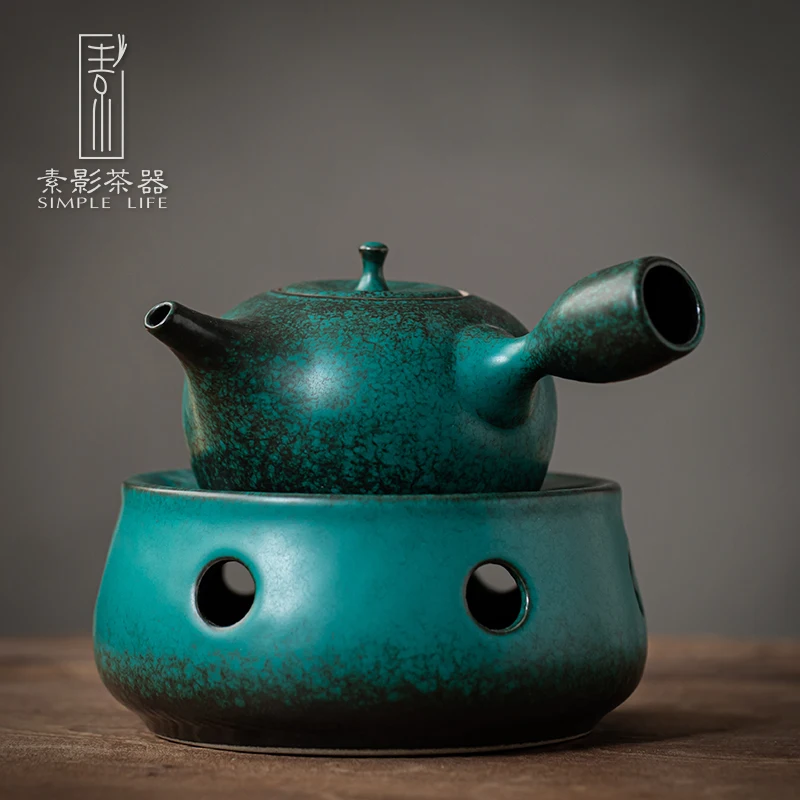 

Ручной работы набор керамических чайников обогреватель рукоятки чайник Красота Улун соответствующий основным требованиям директив ЕС зел...