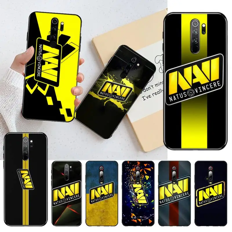 HPCHCJHM Natus Vincere navi Black Soft Shell чехол для телефона Capa Redmi Note 9 8 8A 8T 7 6 6A 5 5A 4 4X 4A Go Pro|Бамперы|