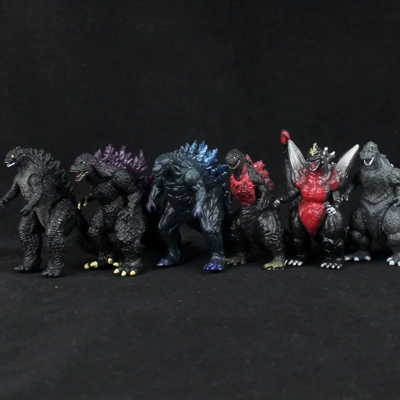 

10PCs/set Gojira Godzilla 3-8cm PVC Action Figure Collectible Model Collectible Toy Children Gift