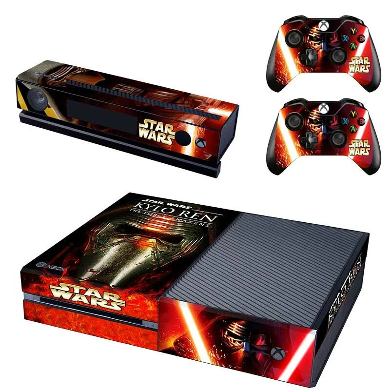 Star Wars: The Force Awakens sticker s для xbox one кожная наклейка Pegatinas консоль Kinect два контроллера