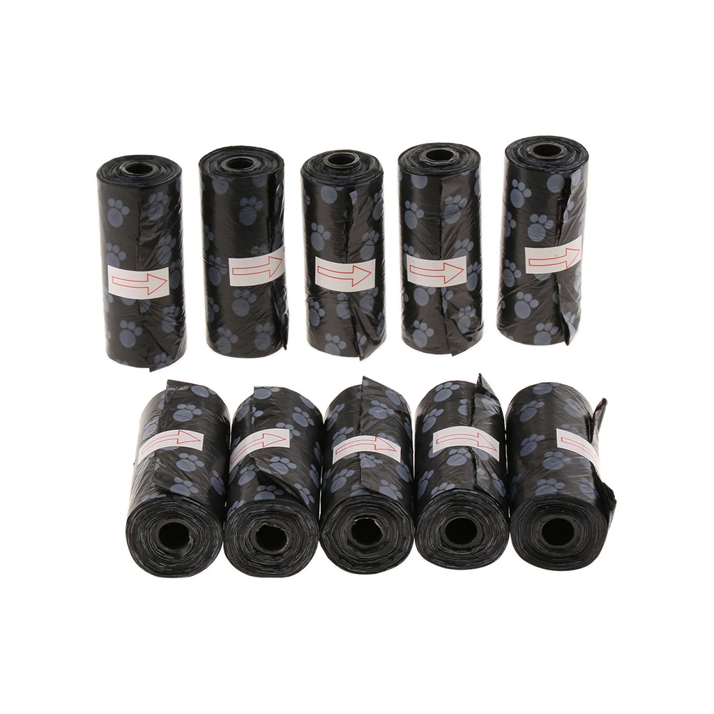 

10x ПЭТ мешки для мусора мешок для мусора для домашних животных собак и кошек Pooper корма Палочки для декоративной косметики