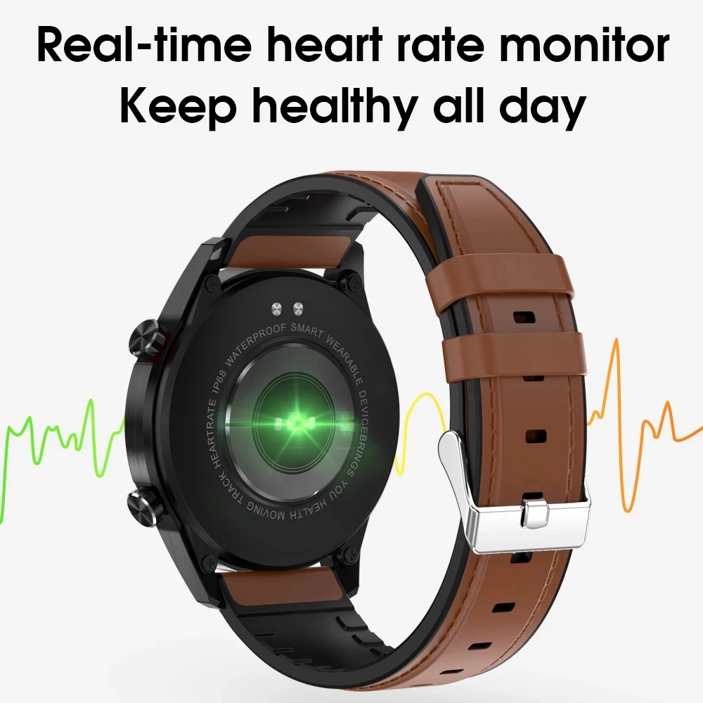 

New 46mm Smart Watch 1.39" AMOLED Display IP68 Waterproof Heart Rate Monitor Men Smartwatch 2 for Honor Xiaomi IOS Huawei Phone