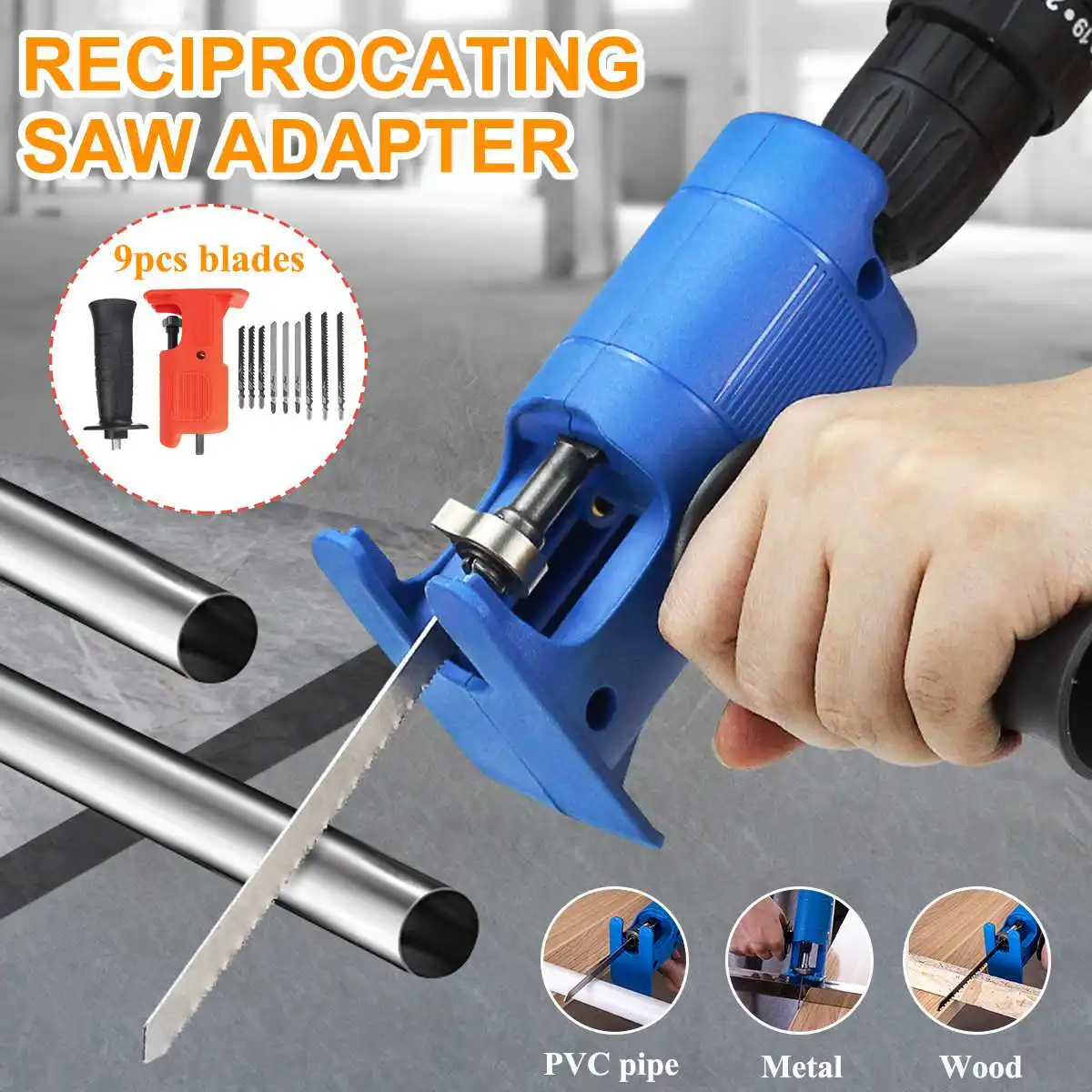 

Electric Drill Modified Electric Chainsaw Electric Reciprocating Saw Pruning Saw Household Saber Saws Power Drill to Jig Saws