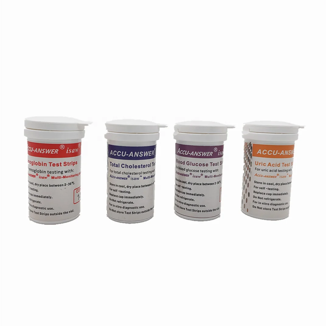 

CE ISO Certified Mlulti-Monitoring Meter Accu-answer 4 in 1 Glucometer