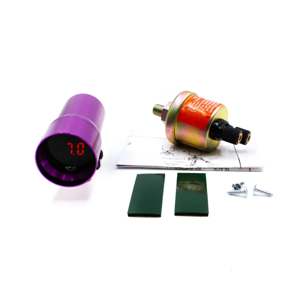 Цифровой автомобильный мини Масляный Пресс YOMI 37 мм крассветодиодный