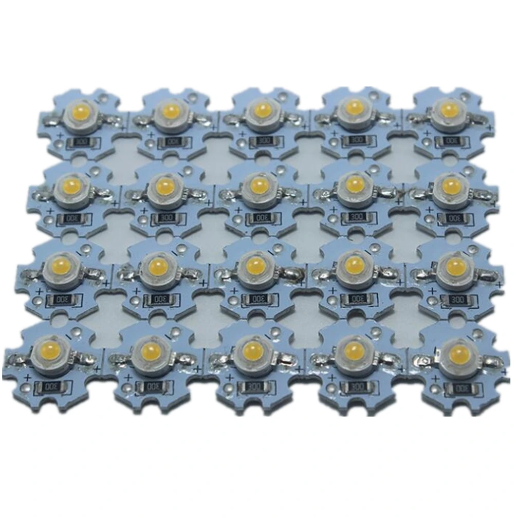 10 шт. 1 Вт 3 мощный светодиод полного спектра белый теплый зеленый синий темно