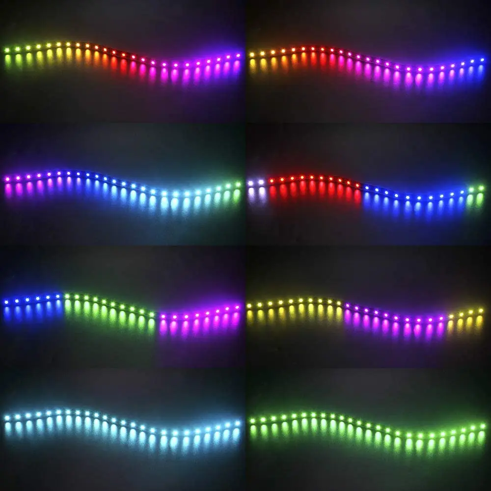 Светодиодная лента WS2812B с RGB-подсветкой 30/60/144 светодиодов IP30/65/67 5 В | Освещение